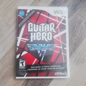 Nintendo Wii Van Halen 2009 Guitar Hero Game